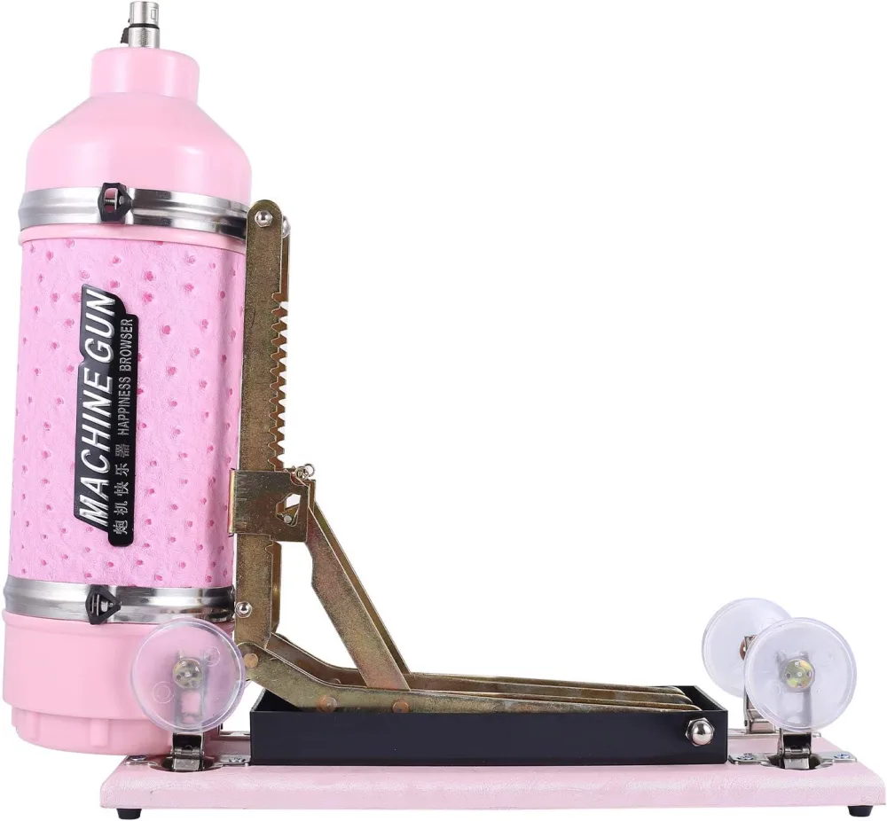 Machine Gun Multi-Speed Powerful Thrusting Vibrator Pink — hình 4