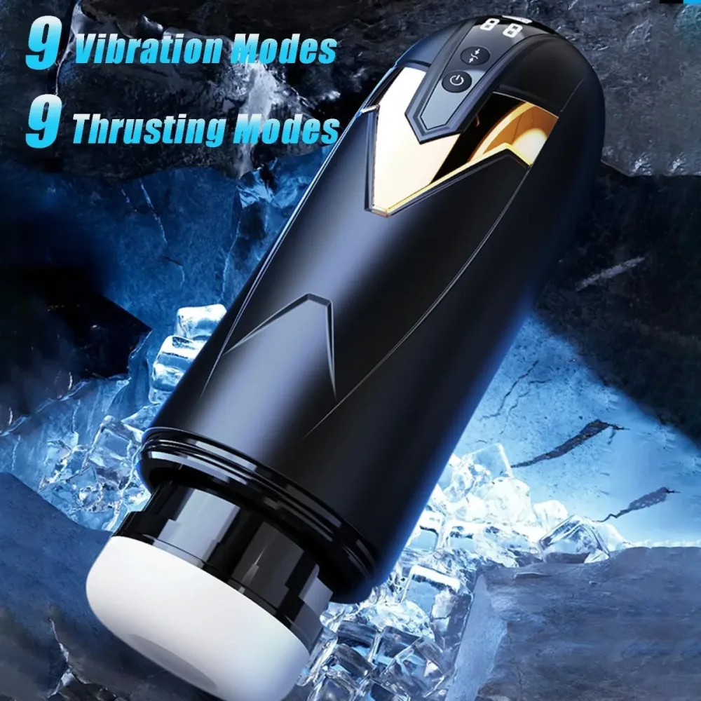 Iron Man 13 Mode Vibration Suction Masturbation Device — Designed for Realistic Sensations & Discreet Use