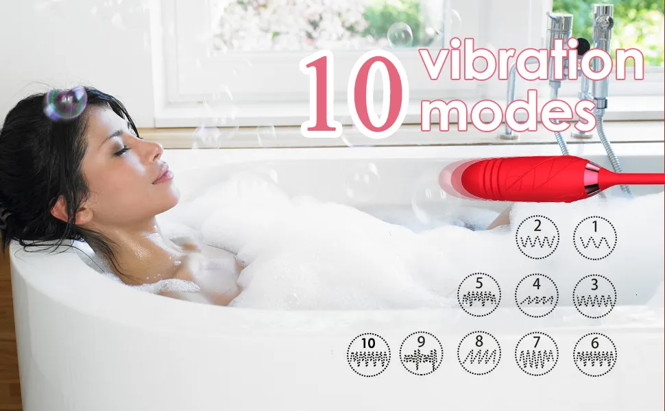 Jessijy Rose Vibrating egg licking clitoral stimulator — Versatile Features for Personalized Pleasure