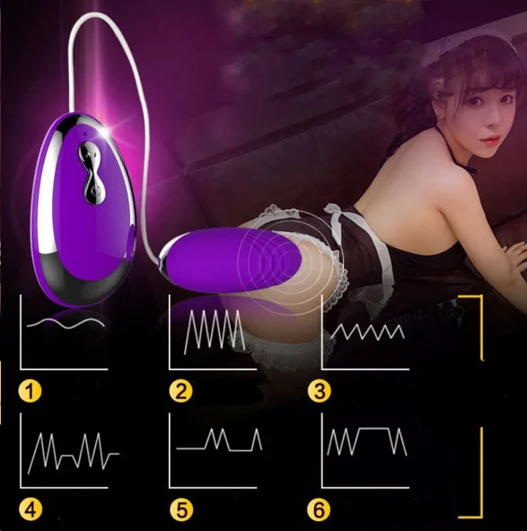 OLO Love Egg 6-Speed Soft Medical Silicone Vibrator — hình 4