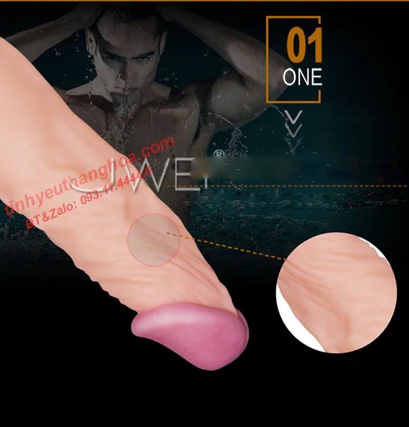 Softee 18cm Silicone Vibrating Realistic Female Masturbator — hình 7