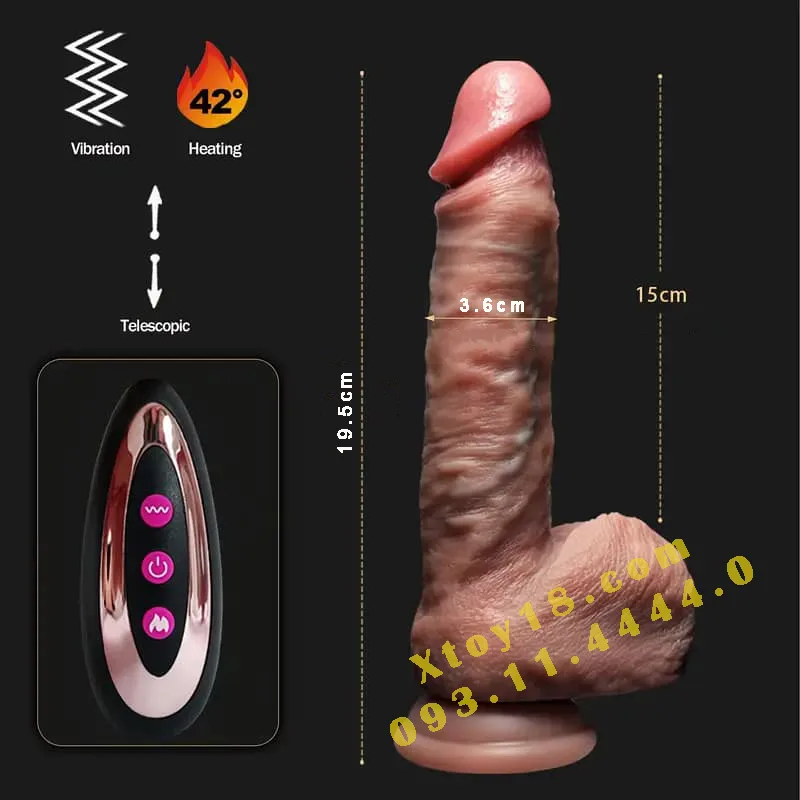 Ballslover Multifunctional Heating Suction Vibration Remote — hình 13