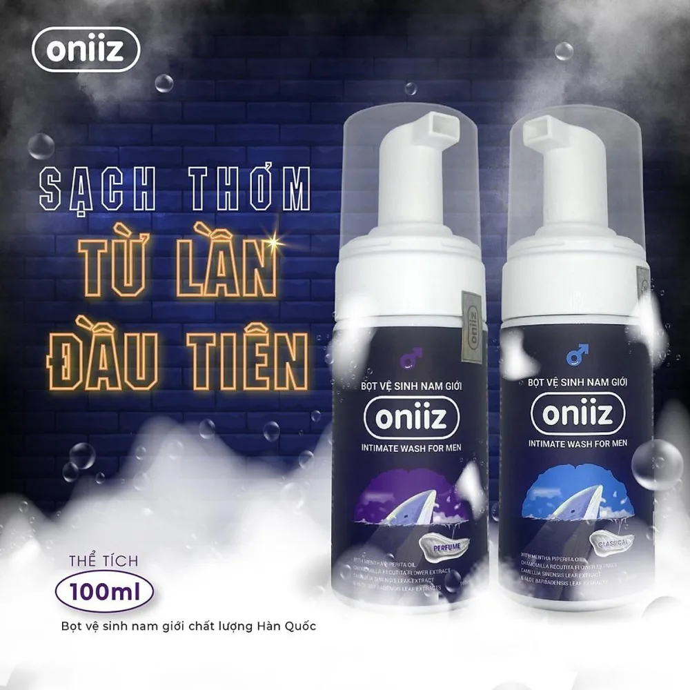 Oniiz Men’s Foaming Cleanser 100ml Gentle Hygiene Care — Key Features & Benefits