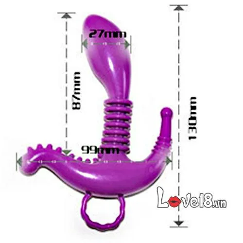 Anchor Shaped Anal Massager With Ridges For Gay — Exceptional Design and Versatility