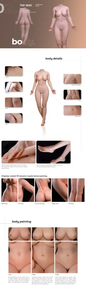 Mi Xiaoqiao Ultra-Realistic Sino Japan Sex Doll 169cm — hình 8