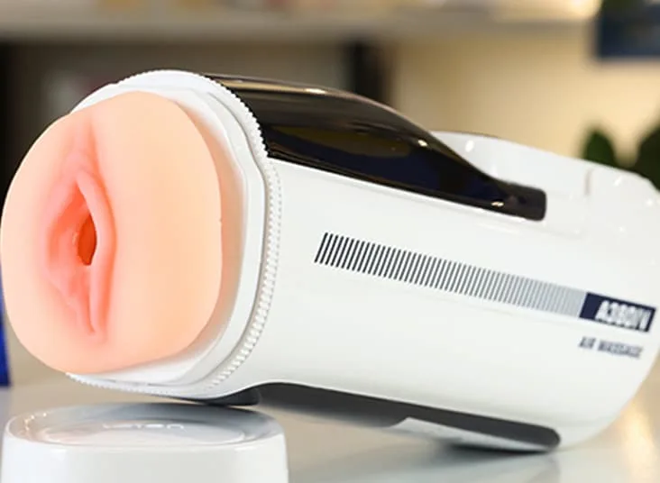 Auto Suction Heated Vibrating Pussy with Clit Tongue Toy — Realistic Design & Effortless Control