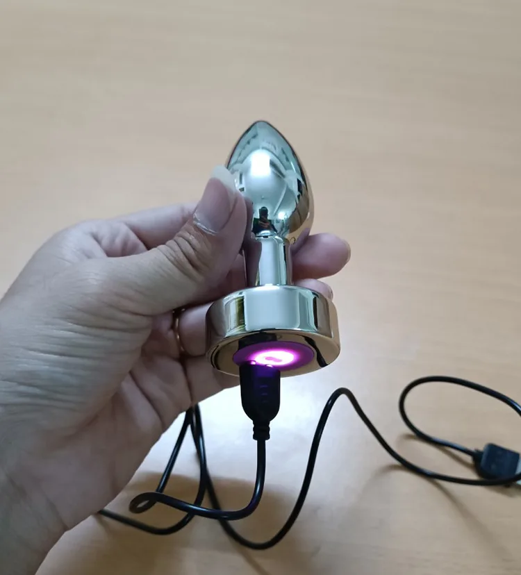 Multi-Frequency Vibrating Stainless Steel Anal Plug — Order now and experience mind-blowing sensations today!