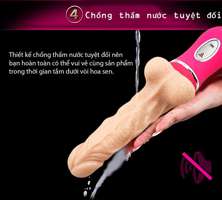 Ailighter Multi-Function Heating Vibrator Silicone Toy — hình 8
