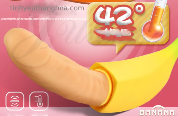 Banana Silicone Super Vibe Discreet Female Toy — hình 7