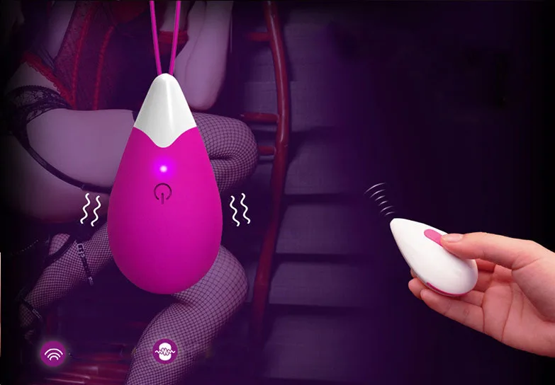 XXOO Premium Remote Control Vibrating Egg 8 Modes Intense — hình 3