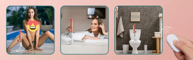 Rose Dream Multi-Function Suction Vibrator Remote Silicone — hình 8