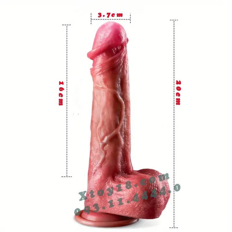 Multi-function suction vibrating rotating heating silicone — hình 8