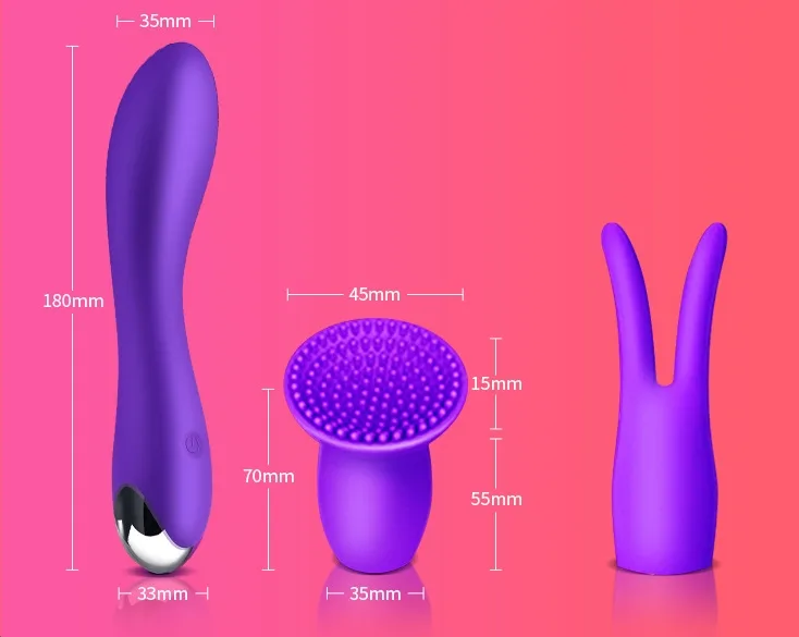 Taste Happiness G-Spot Heated Massager Powerful Vibes — Easy to Use and Maintain for Maximum Convenience