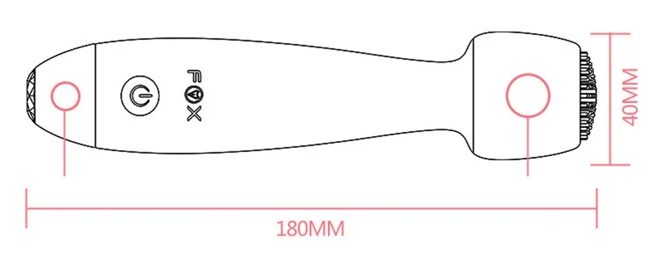 FOX Premium G-Spot Vibrator 10 Modes ABS Silicone Body-Safe — hình 4