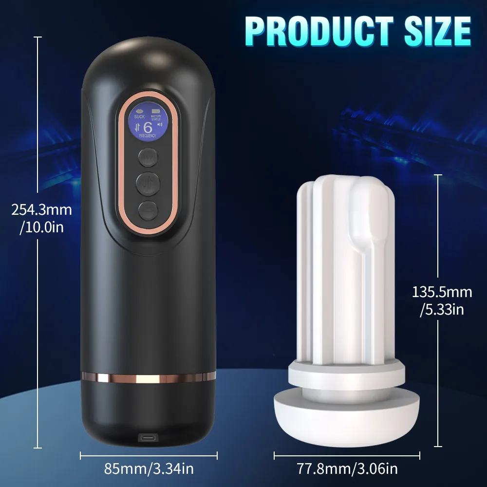 Automatic Heated Suction Masturbator 9Vibrations 7Pumps — Benefits That Elevate Your Experience