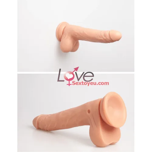 Tornado Remote Control Rotating Vibrating Dildo Soft — hình 3