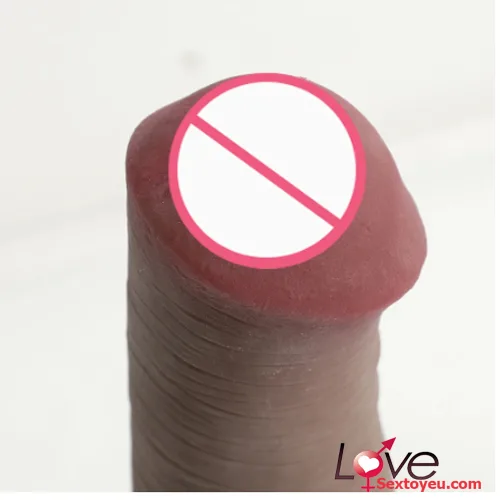 Horse-Shaped Ultra-Soft Bendable TPE Realistic Dildo 23cm — Innovative Two-Layer Technology for Enhanced Pleasure
