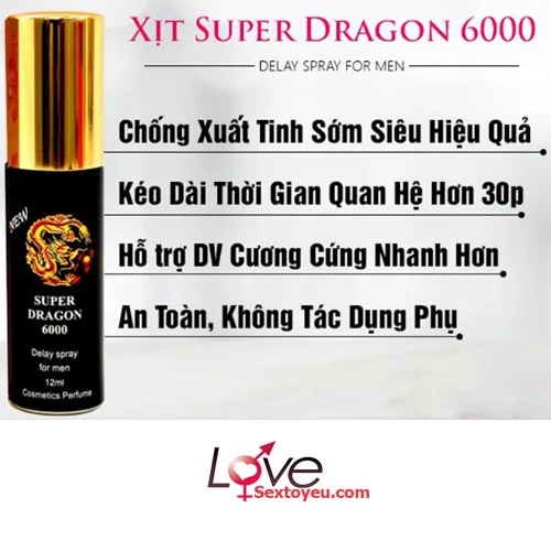 Super Dragon Delay Spray with Vitamin E for Men — hình 3