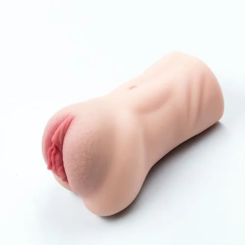 Silicone Handheld Realistic Male Masturbator 3D Soft Pink — Sensational Features for Maximum Stimulation