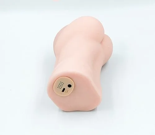 3D Pink Hole Vibrating Silicone Male Masturbator Realistic — Its flexibility and softness adapt perfectly to your moves