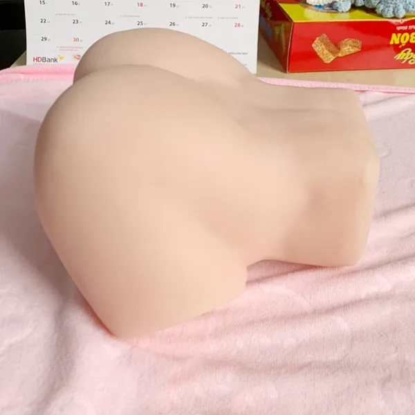 AD02H Pink Silicone Tight Virgin-Like Vaginal Masturbator — hình 5
