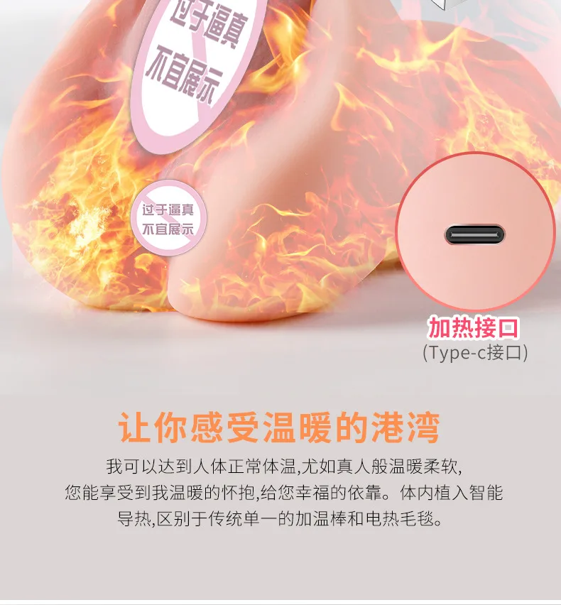 MaiG Heated Realistic Silicone Vagina Rechargeable — hình 2