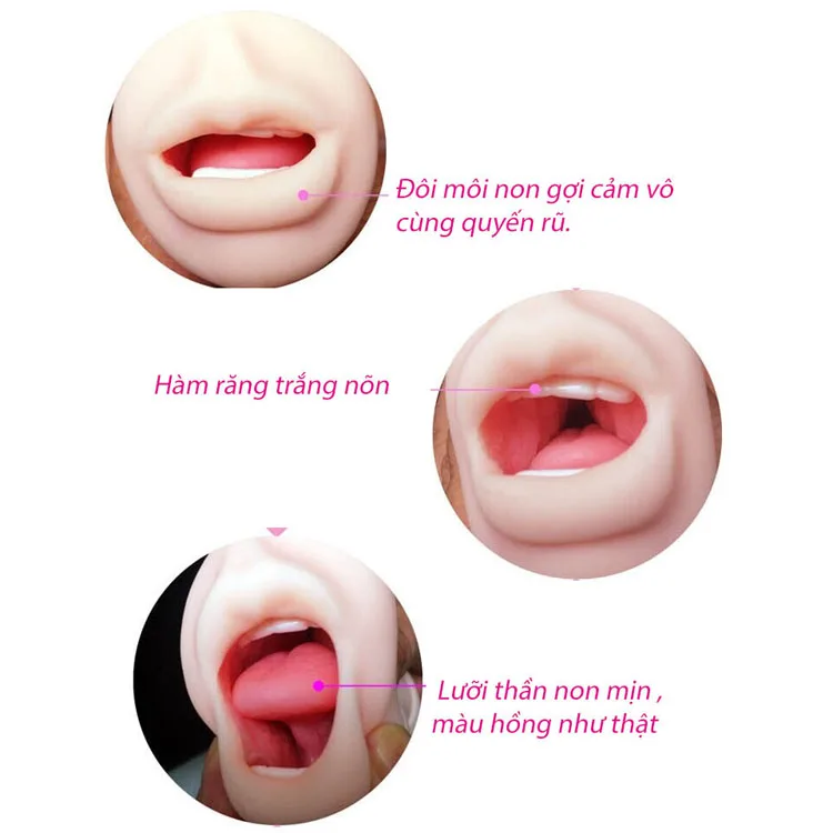 3D Oral Licking Masturbator Male Silicone Realistic Pussy — Premium Features for Maximum Satisfaction
