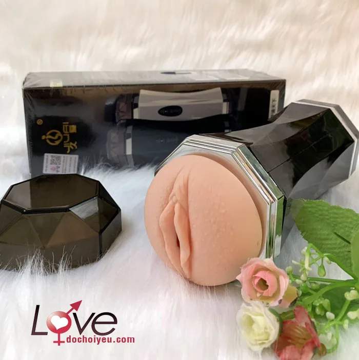 Double Ended Rumble Silicone Male Stroker — hình 3