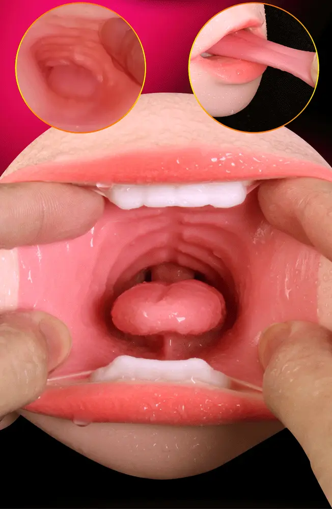 Dual-Head Wall-Mounted Vibrating Male Masturbation Toy — Safe, Discreet, and Easy to Maintain