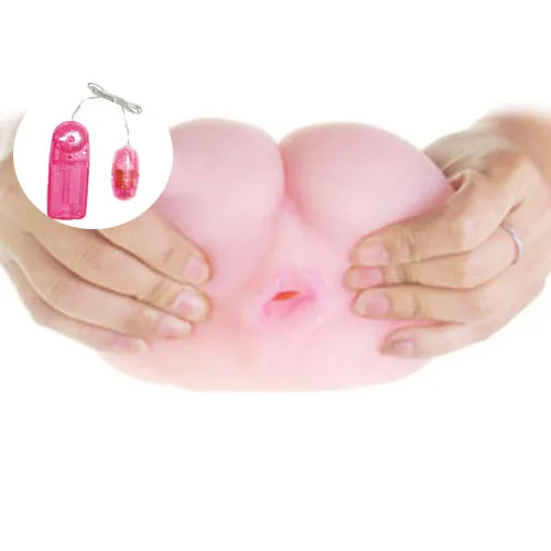 Silicone Stylish Male Masturbator High Vibration 19cm — The softness and pliability invite you to explore in