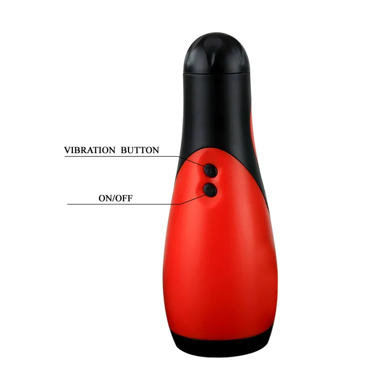30 Mode Auto Vibrating Male Masturbator Silicone Cup — hình 3