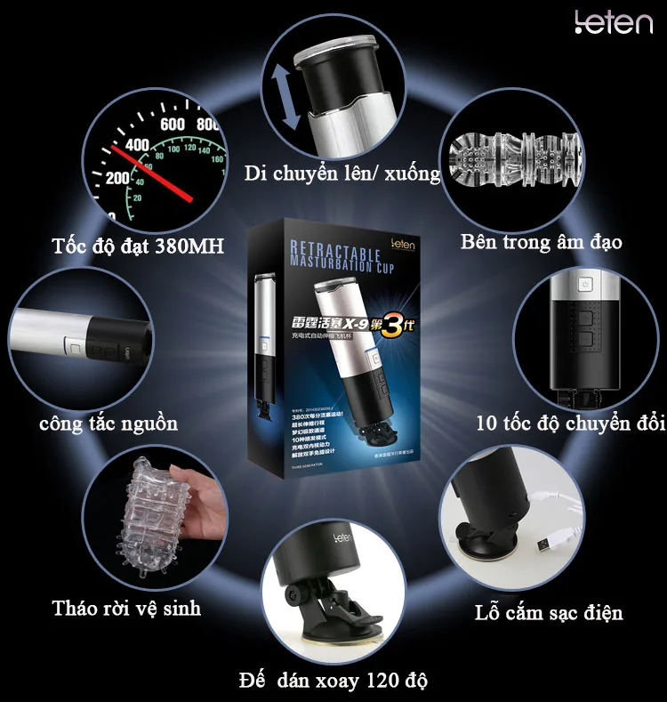X9 Wall Mounted Automatic Male Masturbation Premium Silicone — hình 3