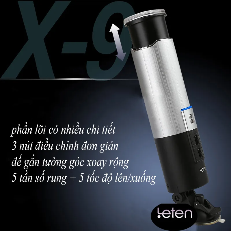 X9 Wall Mounted Automatic Male Masturbation Premium Silicone — hình 4