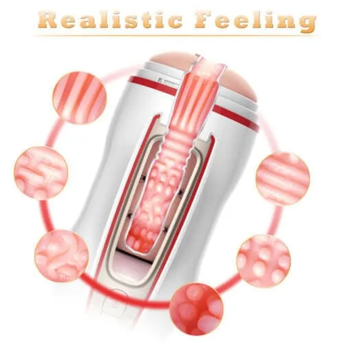 LoveAider Oral Masturbator 12 Vibration Modes Male Toy — hình 5