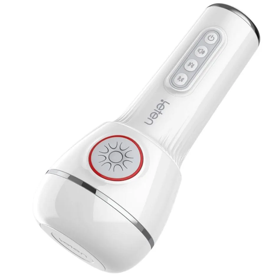 AD33D lifelike vibrating male masturbator sucking moaning — hình 10