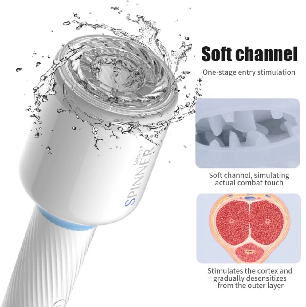 AD33E-0 Multi-Function Male Masturbator Sucking Massager — Stylish, Compact, and User-Friendly Design