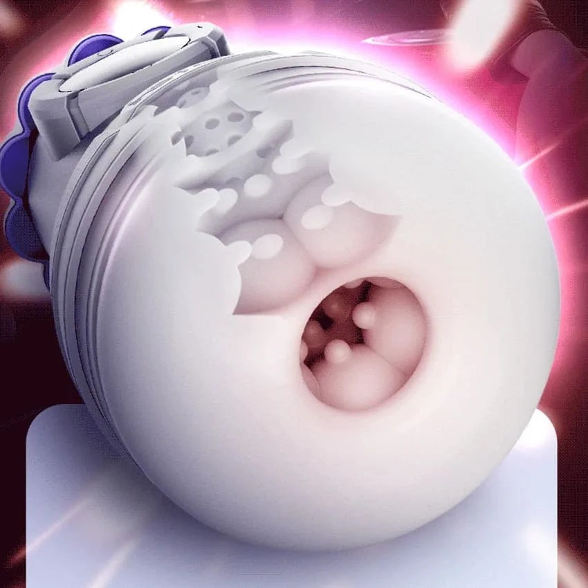 Realistic Male Masturbation Cup with Suction and Authentic — Powerful Features for Dual Stimulation