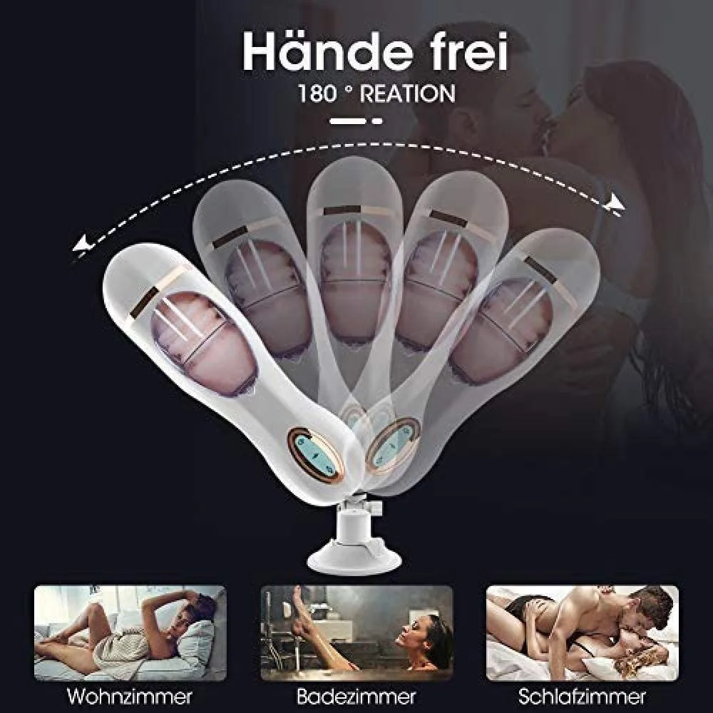 Guimi AD34G Auto Thrusting Realistic Sound Vibrator — Versatility & Innovative Design