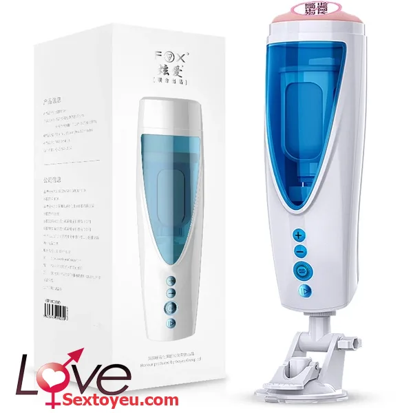 Auto Rotate Thrusting Masturbator Safe Silicone Toy — hình 9