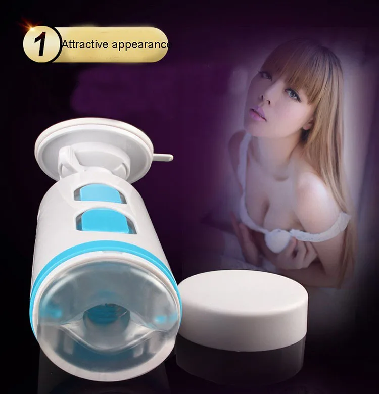 Japan elite wall-mounted dual vibrating masturbator cup — hình 5