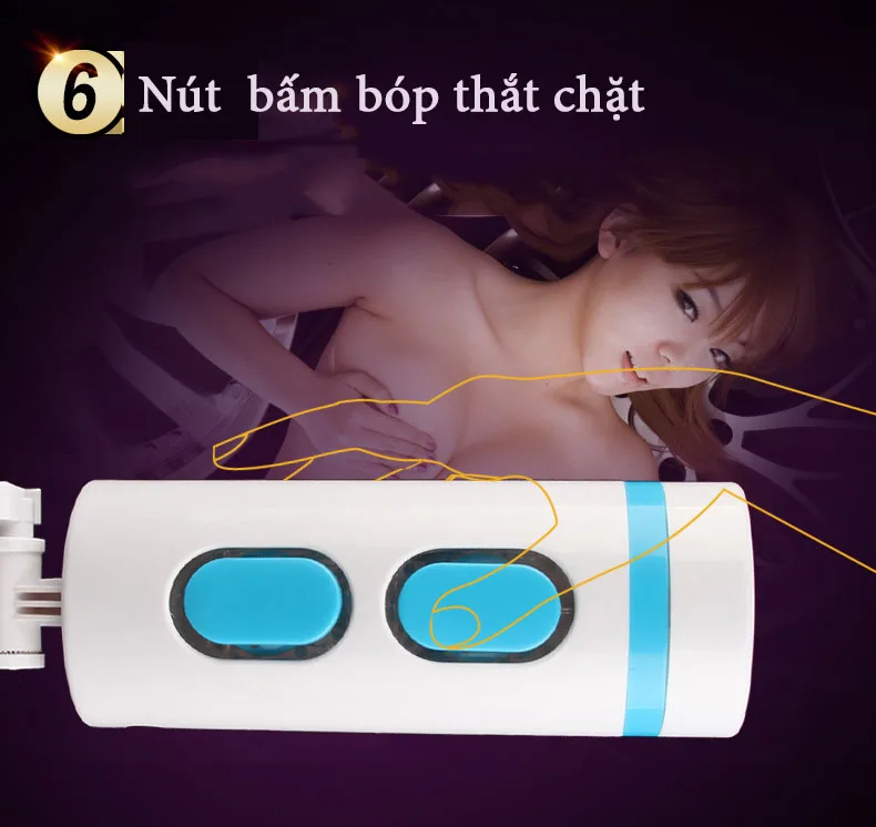 Japan elite wall-mounted dual vibrating masturbator cup — hình 13