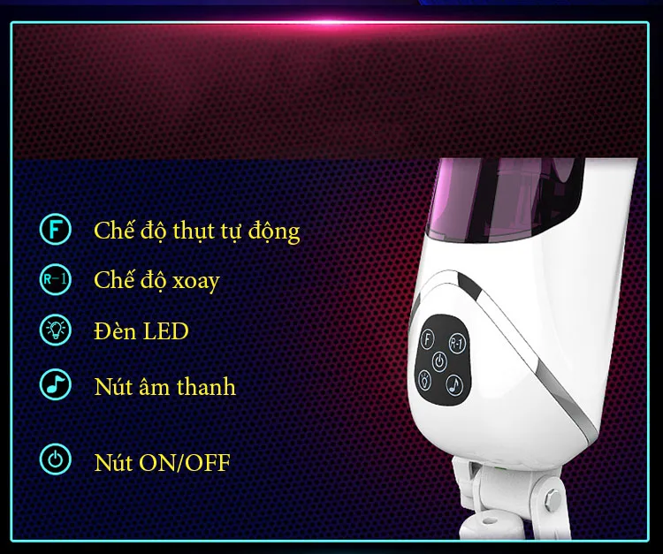 Comanche AD36 Multi-Mode Auto Thrusting Male Masturbator — hình 10