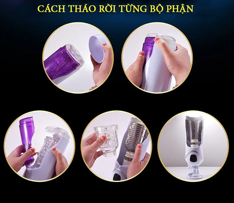 Comanche AD36 Multi-Mode Auto Thrusting Male Masturbator — hình 11