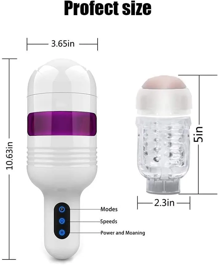 AD36D Automatic Male Masturbator Rotating Vibrating for — Superior Features & Specifications