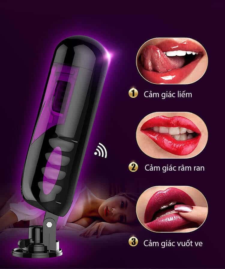 AD36G Auto Rotate Thrust Male Masturbator High Tech Toy — hình 6