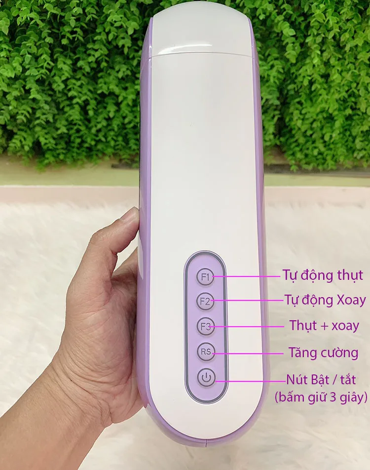 High Power Auto Thrusting Rotating Warming Masturbator — hình 10