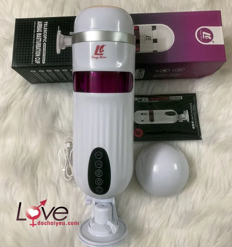 SnowStorm Automatic Male Sucking Masturbator Silent Powerful — hình 2