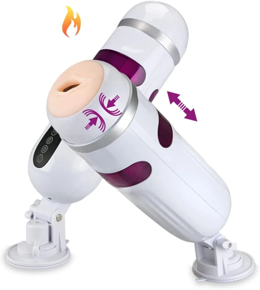 AD36N Automatic Rotating Vibrating Silicone Masturbator — Premium Features for Ultimate Satisfaction