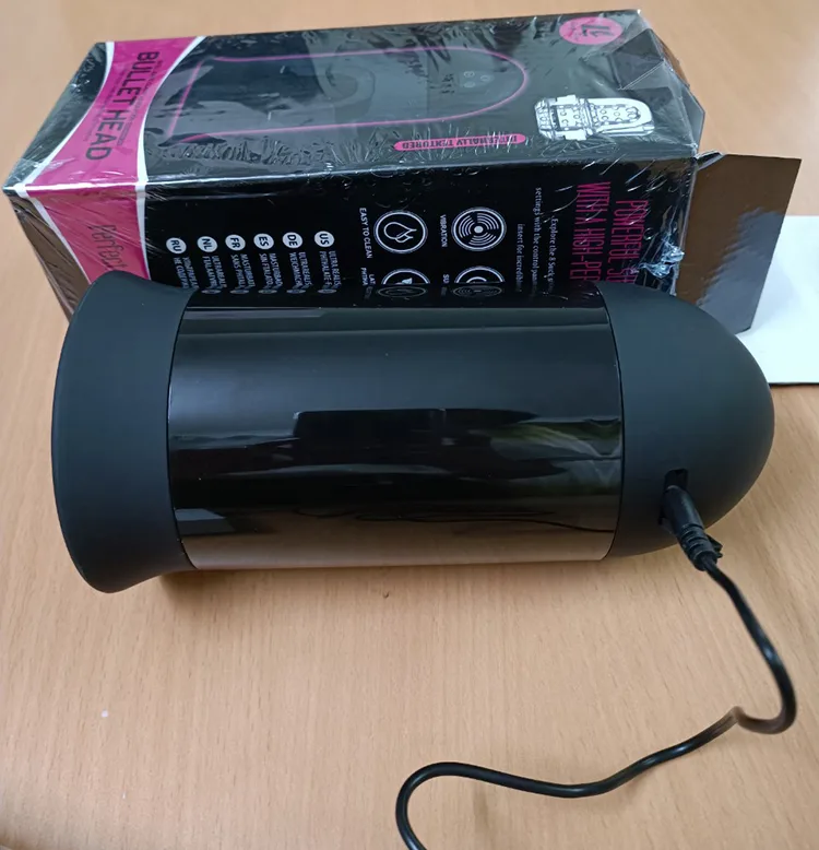 AD36Q Bullet Head Compact Male Masturbation Cup with 18 — hình 5