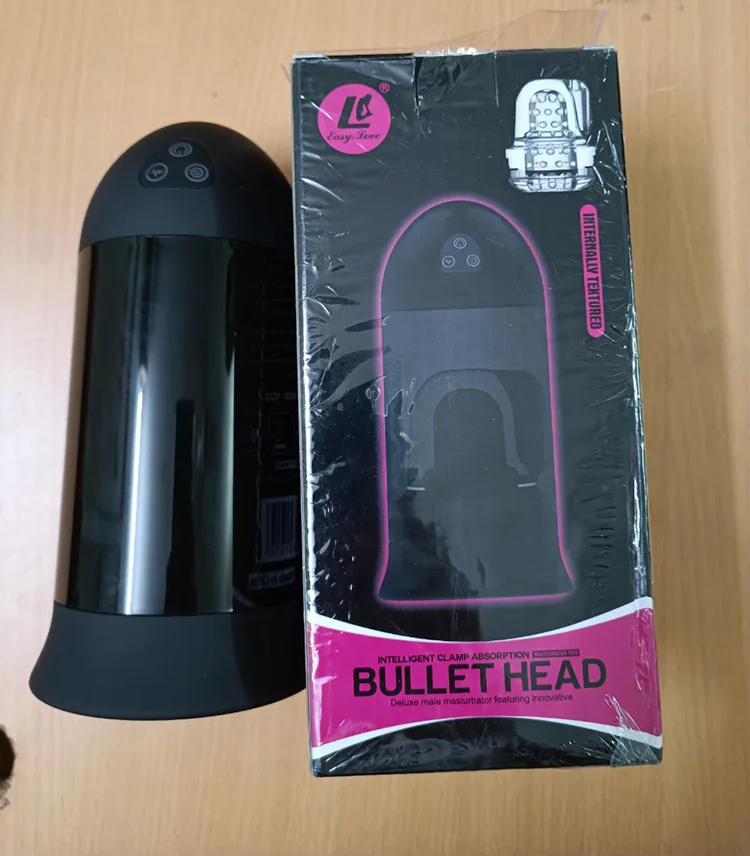 AD36Q Bullet Head Compact Male Masturbation Cup with 18 — hình 6